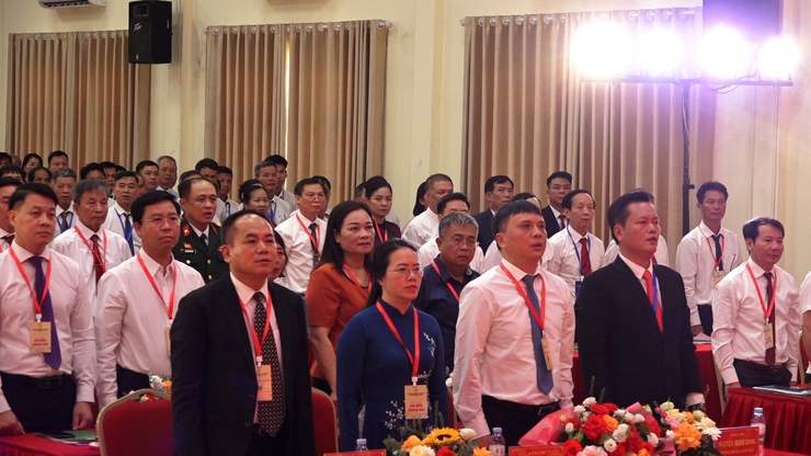 Đảng bộ xã Hương Sơn tổ chức thành công Đại hội Đảng bộ xã lần thứ I, nhiệm kỳ 2025- 2030- Ảnh 5.