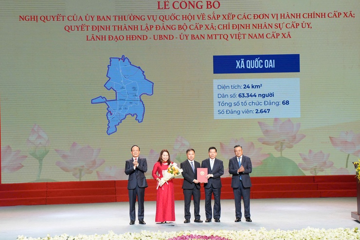 Đổi mới, sáng tạo, xây dựng xã Quốc Oai giàu đẹp văn minh, hiện đại, phát triển, nhân dân hạnh phúc- Ảnh 1.