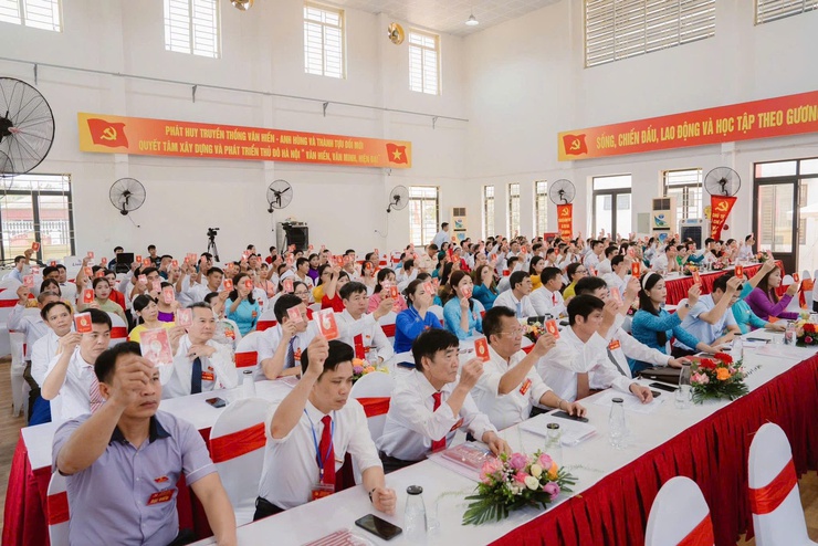 Xã Yên Bài hoàn thành phiên trù bị Đại hội đại biểu Đảng bộ xã lần thứ I- Ảnh 3.