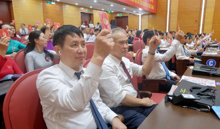 PHIÊN TRÙ BỊ ĐẠI HỘI ĐẠI BIỂU XÃ SÓC SƠN LẦN THỨ I, NHIỆM KỲ 2025-2030- Ảnh 3.