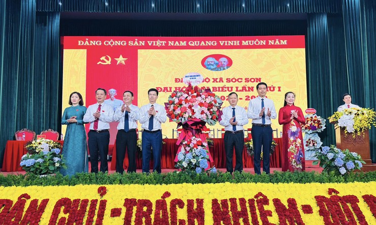 PHIÊN TRÙ BỊ ĐẠI HỘI ĐẠI BIỂU XÃ SÓC SƠN LẦN THỨ I, NHIỆM KỲ 2025-2030- Ảnh 2.
