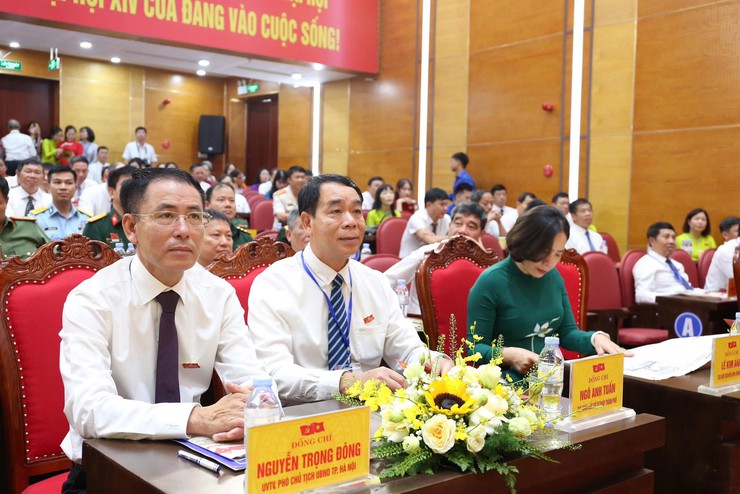 ĐẠI HỘI ĐẠI BIỂU ĐẢNG BỘ XÃ SÓC SƠN LẦN THỨ I, NHIỆM KỲ 2025-2030 THÀNH CÔNG TỐT ĐẸP- Ảnh 3.