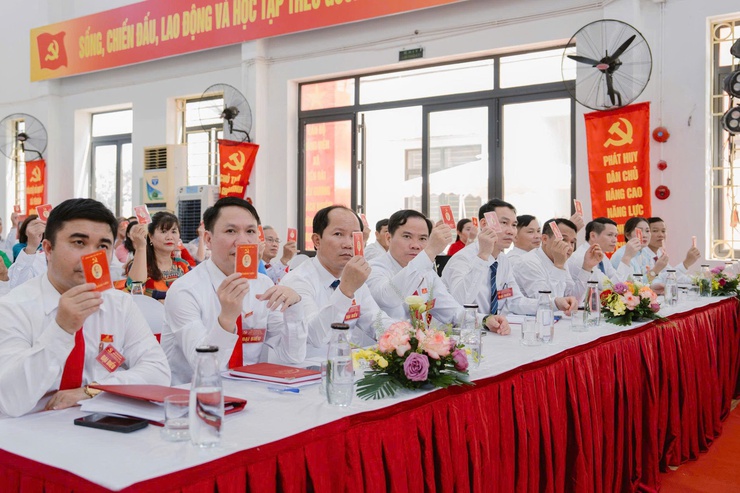 Xã Yên Bài hoàn thành phiên trù bị Đại hội đại biểu Đảng bộ xã lần thứ I- Ảnh 5.