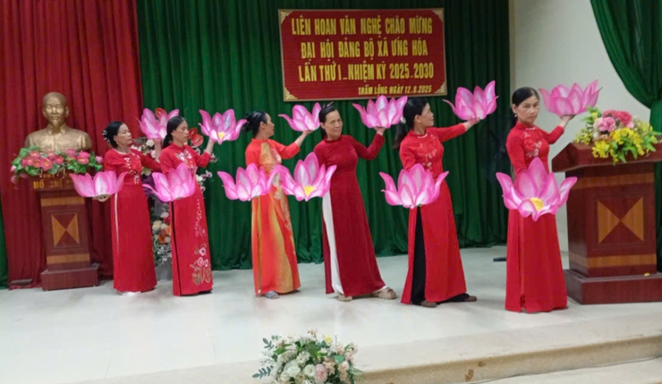 Sôi nổi các hoạt động chào mừng Đại hội đại biểu Đảng bộ xã Ứng Hòa lần thứ I, Nhiệm kỳ 2025 – 2030.- Ảnh 42.