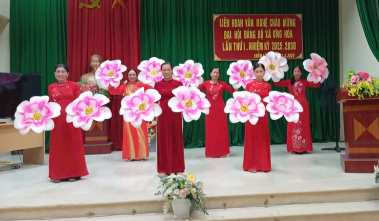 Sôi nổi các hoạt động chào mừng Đại hội đại biểu Đảng bộ xã Ứng Hòa lần thứ I, Nhiệm kỳ 2025 – 2030.- Ảnh 41.