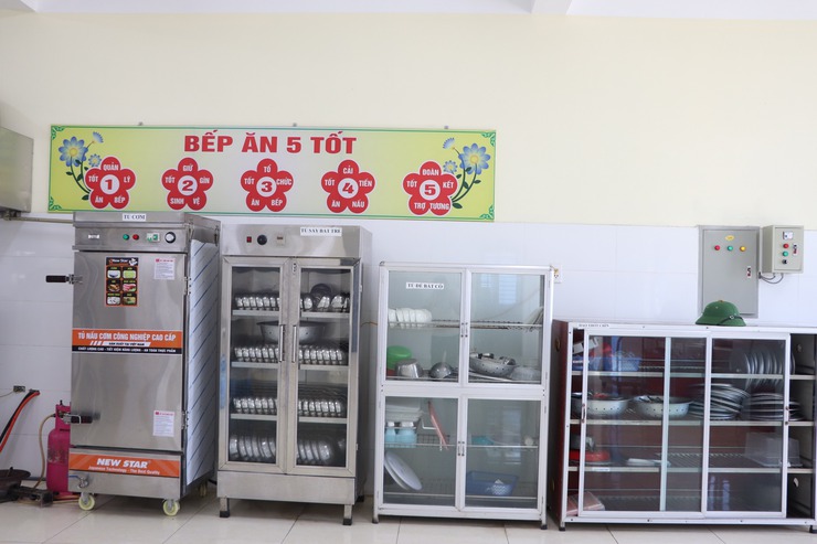 Bất Bạt: Khảo sát bếp ăn bán trú các trường mầm non công lập trước thềm năm học mới- Ảnh 2.