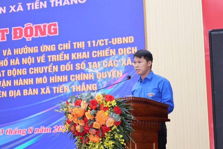 Xã Tiến Thắng tổ chức lễ phát động phong trào “Bình dân học vụ số” và hưởng ứng chiến dịch “45 ngày đêm” ra quân hỗ trợ hoạt động chuyển đổi số tại các xã, phường trong giai đoạn đầu thực hiện chính quyền địa phương 2 cấp- Ảnh 4.