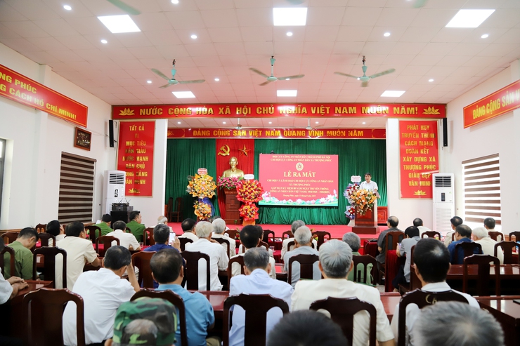 Chi hội Cựu Công an Nhân dân xã Thượng Phúc tổ chức Lễ ra mắt và kỷ niệm 80 năm ngày truyền thống Công an Nhân dân Việt Nam (19/8/1945 – 19/8/2025)- Ảnh 7.
