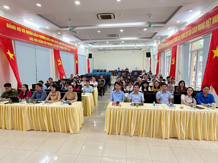 Thứ trưởng Nguyễn Thanh Tú truyền đạt các nội dung của Nghị quyết số 66-NQ/TW tại Hà Nội- Ảnh 1.