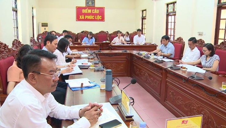 UBND xã Phúc Lộc làm việc với Phòng Văn hoá – Xã hội về chương trình nhiệm vụ công tác trọng tâm 6 tháng cuối năm 2025- Ảnh 3.