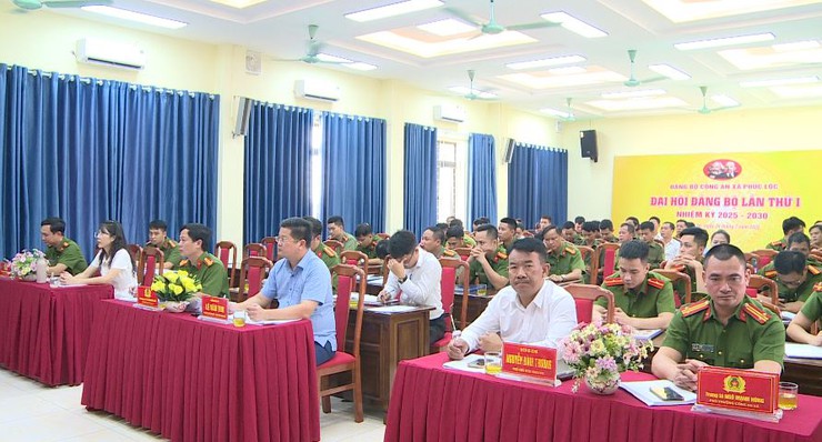 Công an xã Phúc Lộc đánh giá kết quả 01 tháng hoạt động và phát động ra quân cao điểm tấn công trấn áp tội phạm chào mừng kỷ niệm các ngày lễ lớn- Ảnh 1.