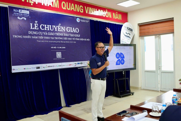 Trường Tiểu học Tô Vĩnh Diện: Đào tạo Golf miễn phí cho học sinh từ năm học 2025- 2026 - Ảnh 5.