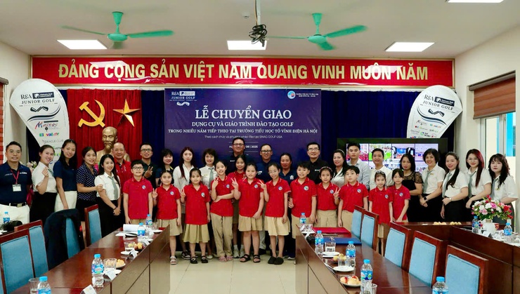 Trường Tiểu học Tô Vĩnh Diện: Đào tạo Golf miễn phí cho học sinh từ năm học 2025- 2026 - Ảnh 6.