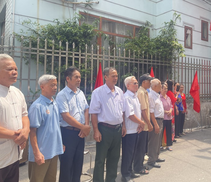 Thôn Cổ Điển, xã Vĩnh Thanh long trọng tổ chức Lễ khánh thành cổng làng.- Ảnh 8.