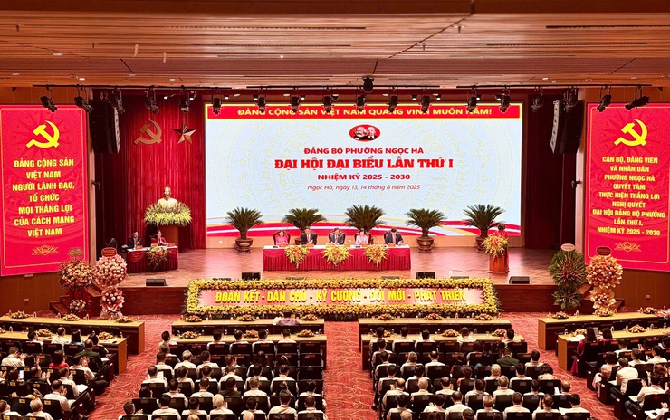 Đại hội đại biểu Đảng bộ phường Ngọc Hà lần thứ I, nhiệm kỳ 2025-2030: Phát huy truyền thống, xây dựng phường Ngọc Hà phát triển hiện đại, văn minh và hạnh phúc- Ảnh 4.