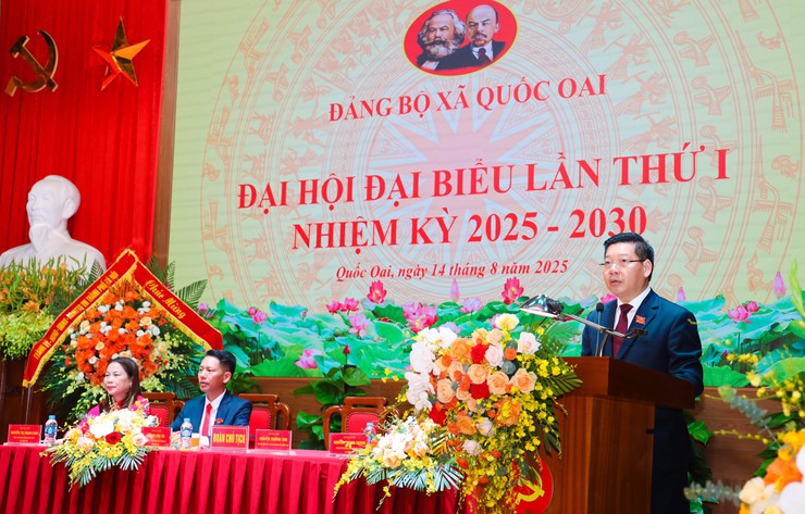 Xây dựng xã Quốc Oai trở thành Đô thị sinh thái đặc trưng của Thủ đô văn hiến- anh hùng hiện đại- Ảnh 4.