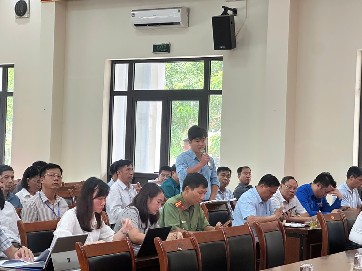 Xã thiên lộc tổ chức hội nghị giao ban Ban chỉ đạo công tác bồi thường, hỗ trợ, tái định cư các dự án- Ảnh 7.