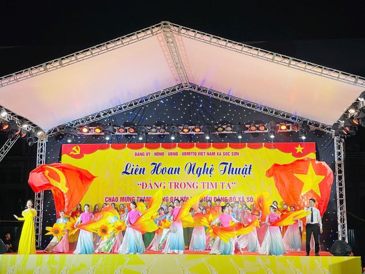LIÊN HOAN NGHỆ THUẬT “ĐẢNG TRONG TIM TA”- Ảnh 9.