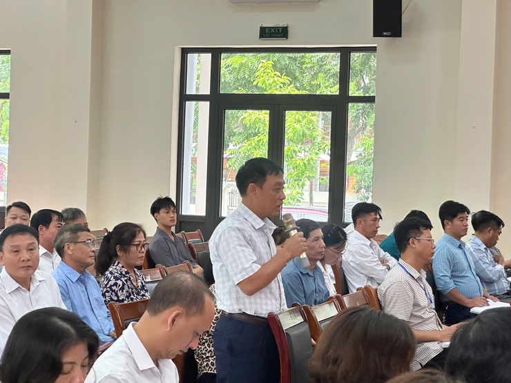 Xã thiên lộc tổ chức hội nghị giao ban Ban chỉ đạo công tác bồi thường, hỗ trợ, tái định cư các dự án- Ảnh 5.