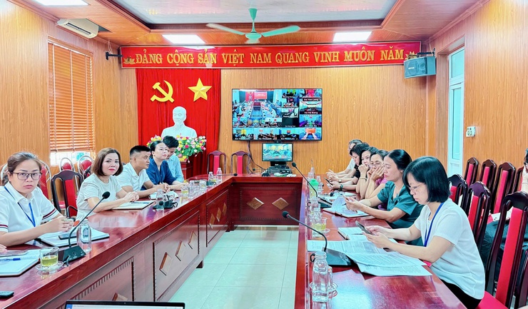 Xã Nam Phù hoà nhịp khí thế hướng về những ngày lịch sử trọng đại của dân tộc- Ảnh 1.