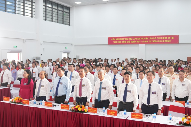 NHỮNG HÌNH ẢNH ẤN TƯỢNG TẠI ĐẠI HỘI ĐẠI BIỂU ĐẢNG BỘ PHƯỜNG TƯƠNG MAI LẦN THỨ I, NHIỆM KỲ 2025-2030- Ảnh 7.