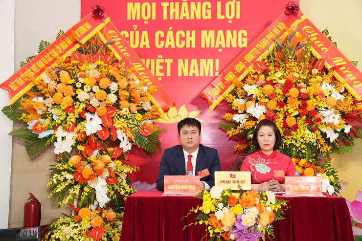 NHỮNG HÌNH ẢNH ẤN TƯỢNG TẠI ĐẠI HỘI ĐẠI BIỂU ĐẢNG BỘ PHƯỜNG TƯƠNG MAI LẦN THỨ I, NHIỆM KỲ 2025-2030- Ảnh 11.