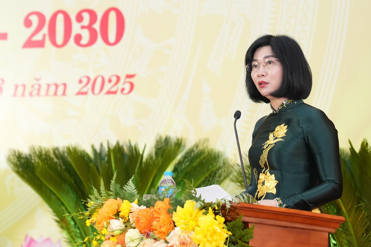NHỮNG HÌNH ẢNH ẤN TƯỢNG TẠI ĐẠI HỘI ĐẠI BIỂU ĐẢNG BỘ PHƯỜNG TƯƠNG MAI LẦN THỨ I, NHIỆM KỲ 2025-2030- Ảnh 1.