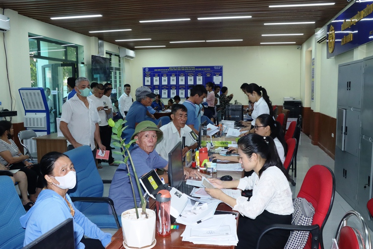 Thành phố về kiểm tra điểm phục vụ hành chính công xã Phú Xuyên- Ảnh 3.