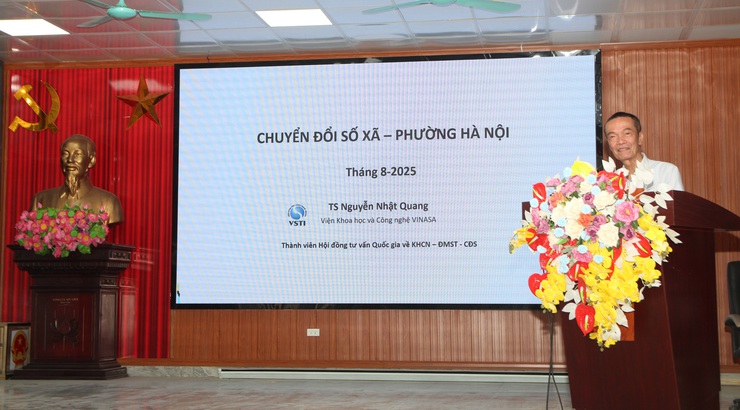 Hòa Xá ra mắt mô hình Tổ chuyển đổi số cộng đồng, phát động “Bình dân học vụ số”- Ảnh 8.