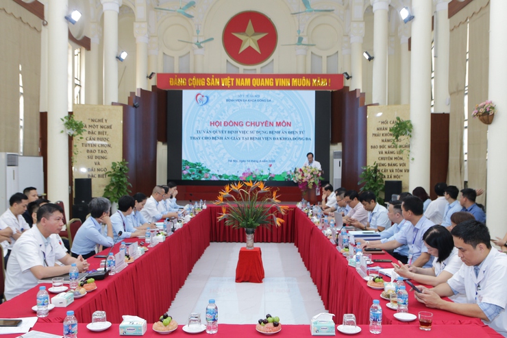 Bệnh viện Đa khoa Đống Đa triển khai bệnh án điện tử phục vụ khám chữa bệnh- Ảnh 1.