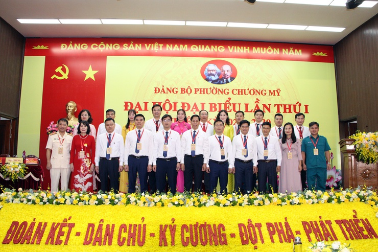 Đại hội đại biểu Đảng bộ phường Chương Mỹ lần thứ I, nhiệm kỳ 2025-2030 tiến hành phiên trù bị- Ảnh 6.
