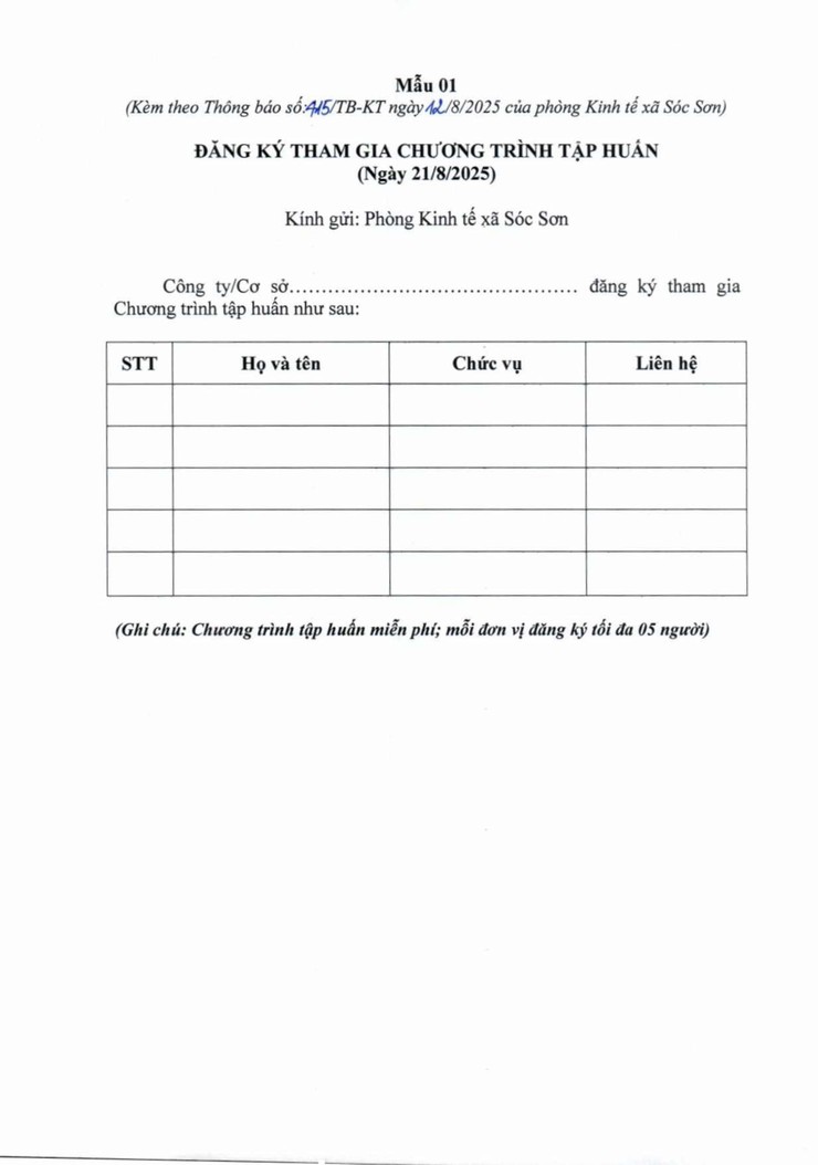 UBND XÃ SÓC SƠN MỜI ĐĂNG KÝ THAM GIA TẬP HUẤN "HỆ THỐNG TRUY XUẤT NGUỒN GỐC NÔNG LÂM THỦY SẢN THỰC PHẨM"- Ảnh 3.