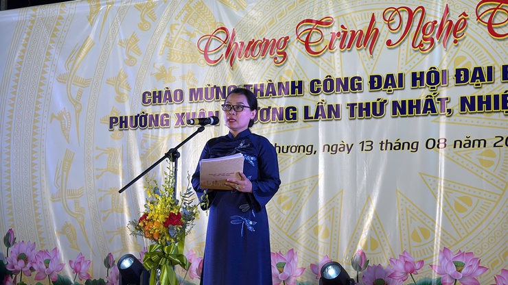 CHƯƠNG TRÌNH NGHỆ THUẬT CHÀO MỪNG THÀNH CÔNG ĐẠI HỘI ĐẠI BIỂU ĐẢNG BỘ PHƯỜNG LẦN THỨ NHẤT, NHIỆM KỲ 2025 - 2030
- Ảnh 2.