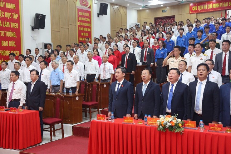 XÃ YÊN LÃNG TỔ CHỨC THÀNH CÔNG ĐẠI HỘI ĐẠI BIỂU ĐẢNG BỘ XÃ LẦN THỨ NHẤT, NHIỆM KỲ 2025 – 2030 - Ảnh 1.
