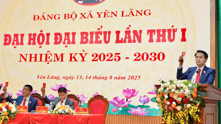 XÃ YÊN LÃNG TỔ CHỨC THÀNH CÔNG ĐẠI HỘI ĐẠI BIỂU ĐẢNG BỘ XÃ LẦN THỨ NHẤT, NHIỆM KỲ 2025 – 2030 - Ảnh 10.
