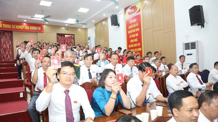 XÃ YÊN LÃNG TỔ CHỨC THÀNH CÔNG ĐẠI HỘI ĐẠI BIỂU ĐẢNG BỘ XÃ LẦN THỨ NHẤT, NHIỆM KỲ 2025 – 2030 - Ảnh 5.