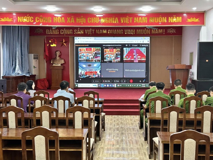 CÔNG AN XÃ ĐẠI THANH PHÁT HUY HIỆU QUẢ TOÀN DIỆN SAU HƠN MỘT THÁNG TRIỂN KHAI MÔ HÌNH ĐỊA PHƯƠNG HAI CẤP- Ảnh 5.