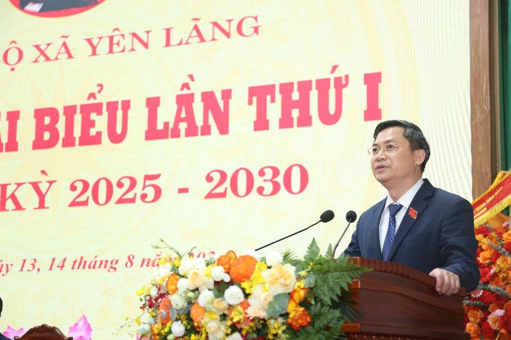 XÃ YÊN LÃNG TỔ CHỨC THÀNH CÔNG ĐẠI HỘI ĐẠI BIỂU ĐẢNG BỘ XÃ LẦN THỨ NHẤT, NHIỆM KỲ 2025 – 2030 - Ảnh 6.