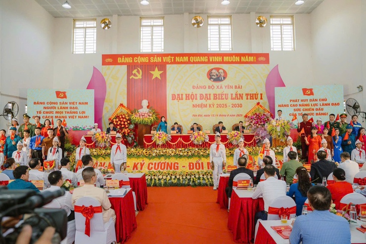  XÃ YÊN BÀI TỔ CHỨC THÀNH CÔNG ĐẠI HỘI ĐẠI BIỂU ĐẢNG BỘ LẦN THỨ I,NHIỆM KỲ 2025-2030- Ảnh 8.