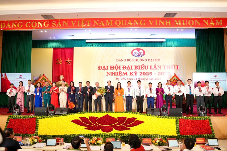 Quyết tâm xây dựng phường Đại Mỗ giàu đẹp, văn minh, trở thành đô thị xanh, thông minh, bền vững- Ảnh 6.