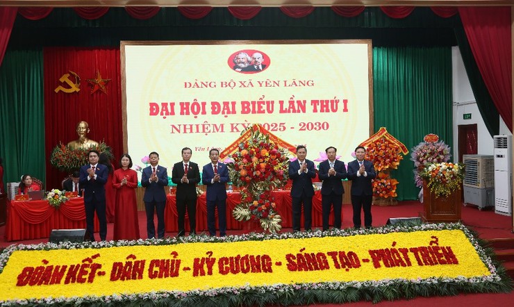 XÃ YÊN LÃNG TỔ CHỨC THÀNH CÔNG ĐẠI HỘI ĐẠI BIỂU ĐẢNG BỘ XÃ LẦN THỨ NHẤT, NHIỆM KỲ 2025 – 2030 - Ảnh 7.