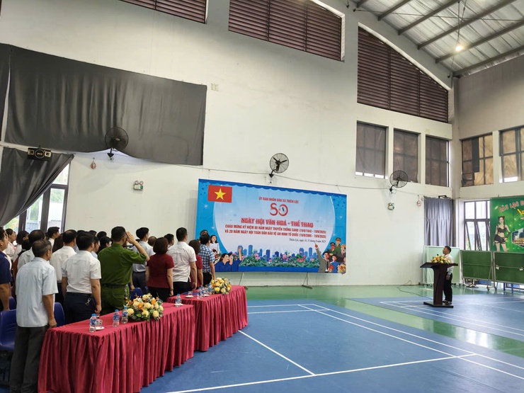 UBND - BCĐ 138 xã Thiên Lộc tổ chức Lễ kỷ niệm "Ngày hội toàn dân bảo vệ An ninh Tổ quốc" và Ngày hội Văn hóa - Thể thao- Ảnh 10.