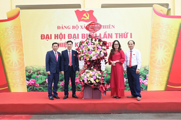 Đại hội đại biểu Đảng bộ xã Ứng Thiên lần thứ I tiến hành phiên trù bị- Ảnh 5.