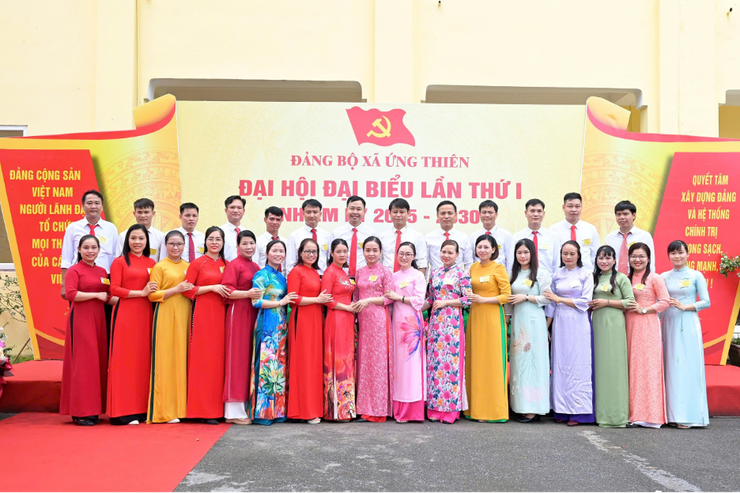Đại hội đại biểu Đảng bộ xã Ứng Thiên lần thứ I tiến hành phiên trù bị- Ảnh 8.