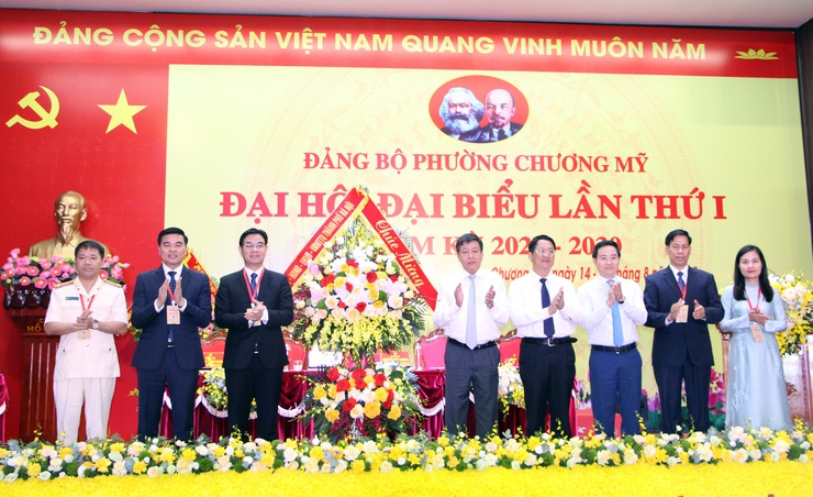 Phường Chương Mỹ khởi đầu nhiệm kỳ mới với khát vọng phát triển nhanh, bền vững, trở thành cực tăng trưởng mới của Thủ đô Hà Nội- Ảnh 3.