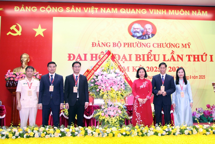 Phường Chương Mỹ khởi đầu nhiệm kỳ mới với khát vọng phát triển nhanh, bền vững, trở thành cực tăng trưởng mới của Thủ đô Hà Nội- Ảnh 4.
