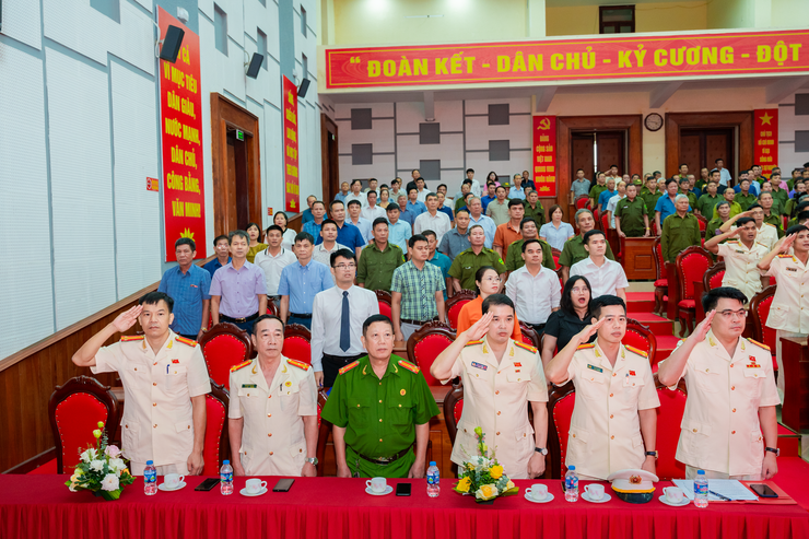 Xã Quang Minh kỷ niệm 80 năm Ngày truyền thống lực lượng Công an nhân dân Việt Nam- Ảnh 2.