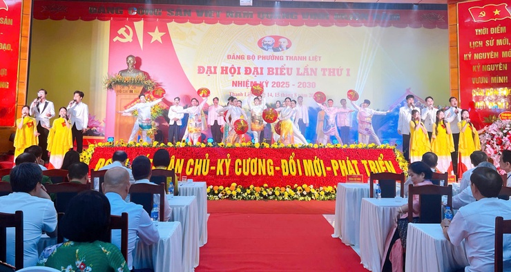 Đại hội Đại biểu Đảng bộ phường Thanh Liệt lần thứ I, nhiệm kỳ 2025 – 2030: Vững vàng niềm tin, bứt phá vươn lên, xây dựng Thanh Liệt phát triển bền vững- Ảnh 2.