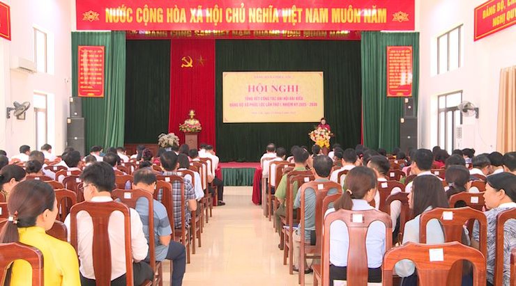 Hội nghị tổng kết công tác Đại hội đại biểu Đảng bộ xã Phúc Lộc lần thứ I, nhiệm kỳ 2025-2030- Ảnh 9.