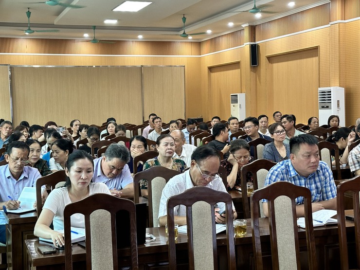 Tập huấn chuyển đổi số cho 211 thành viên tổ chuyển đổi số cộng đồng xã Đại Thanh- Ảnh 1.
